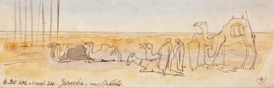 Zereeba, near Belbeis by Edward Lear